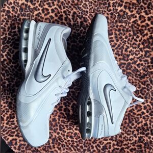 Nike Reax 3 Trainer White and Silver